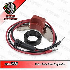 Powerspark Electronic Ignition Kit (Negative Earth) for Delco Twin Point 6 Cylinder Distributor  K29-Powerspark