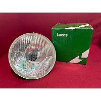 LUCAS 7 Inch HeadLamp  - Takes H4 Halogen Globe  No Pilot Light        LUB328LUCAS