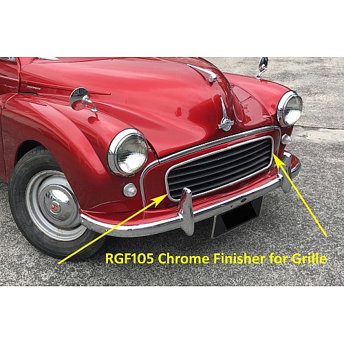 Morris Minor Series 2 & Morris Minor 1000 Grille Surround Trim. RGF105