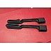 C&C Seat Belt Guide Attachments  (Sold as a pair) MGB & MGB GT.  MG Logo (22cm)  P1198MG