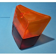 Classic Mini Mk4 Rear Lamp lens. Stop/Tail and Amber Right Hand Side. XFJ10026.