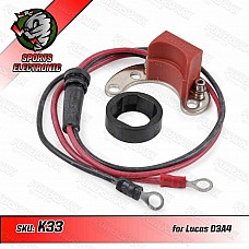 Powerspark Electronic Ignition Kit for Lucas D3A4 Distributor (K33)    K33-Powerspark