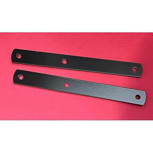 Radiator Support Stays - Chassis Cross Tube to Radiator - Sold as a Pair  Stainless Steel Powder Coated  147574