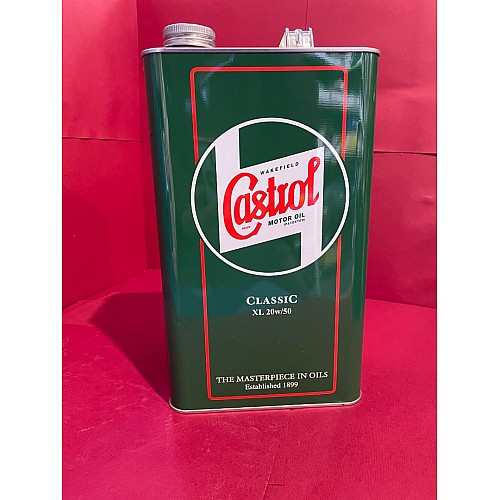 CASTROL CLASSIC Engine Oil XL20W50 -   4.54Litre     Castrol-1925