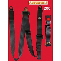 Securon Diagonal Static Seat Belt 217cm w 47cm Buckle with Anchor and Fixings. Securon-200