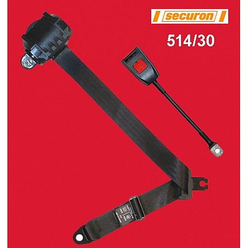 Securon Inertia Reel Lap & Diagonal Seat Belt Horizontal or Vertical Retractor Mount   Securon-514/30