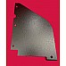Radiator Airflow Deflector Boards - Triumph Spitfire Models - Powder Coated Aluminium - Satin Black 706843-4-PC