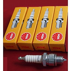 NGK BP5HS 12.7mm Reach Spark Plug Set (Set of 4)   BP5HS-Set4