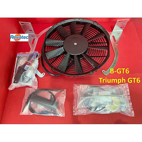 Revotec Cooling Fan Kit - Triumph GT6. B-GT6