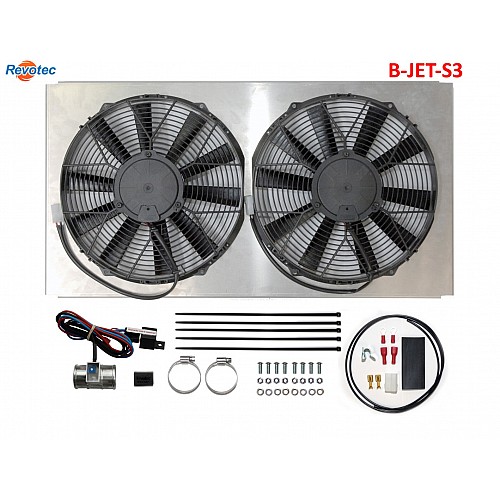 Revotec Cooling Fan Kit - Jaguar E-Type Series 3. B-JET-S3