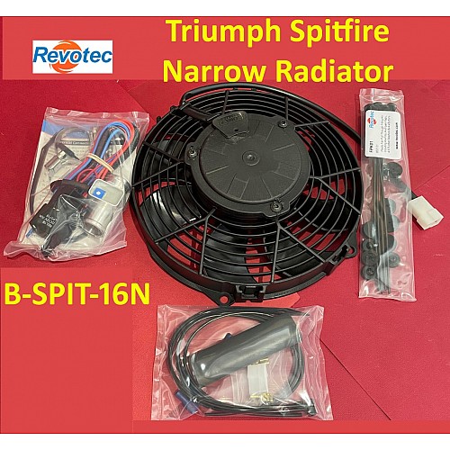 Revotec Cooling Fan Kit - Triumph Spitfire (Narrow Rad). B-SPIT-16N