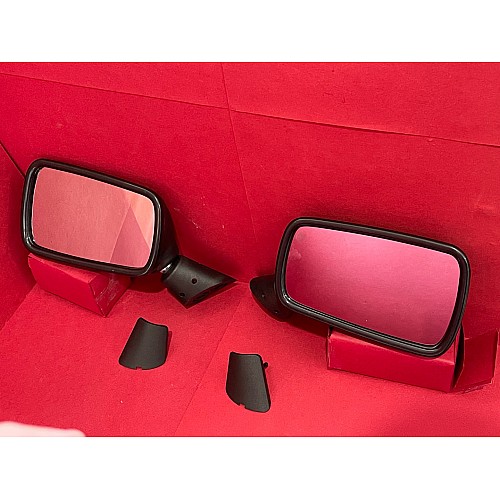 Door Mirror, Black, Pair (GS25319)