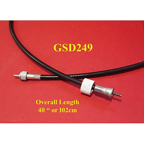 Speedometer Cable - MGB Models  40 inch (102cm) 1967-1974 Non Overdrive Model.  GSD249