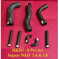 Water Hose Kit  JAGUAR MKII 3.4 & 3.8  KEVLAR - 12 Piece Set   HK011