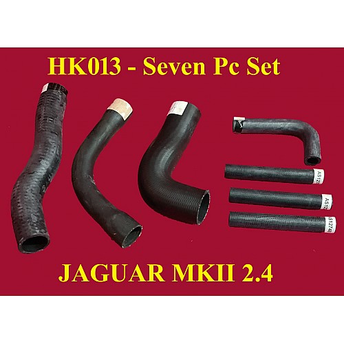 Water Hose Kit  JAGUAR MKII 2.4 & 240  KEVLAR -  7 Piece Set   HK013
