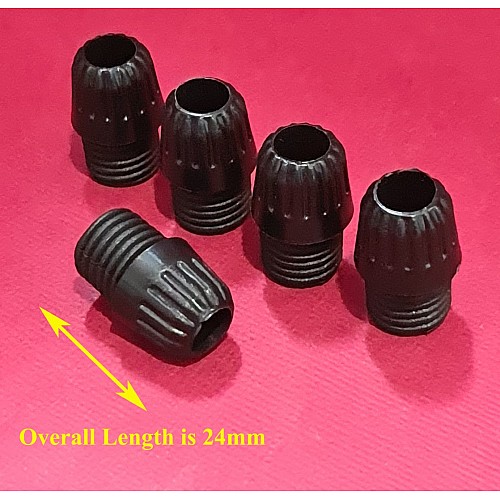 Acorn Nut (Short)  for Lucas Screw In Coil & Distributor Caps. (Sold as a Set of Five)   HT2-Powerspark