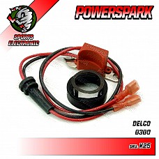 Powerspark Electronic Ignition Kit (Negative Earth) for Delco D300 Distributor  K25-Powerspark