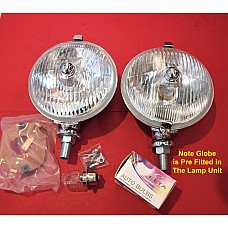 Lucas 576 Fog Driving Lamps Quality Reproduction  (Sold as a Pair)  MM162-800-SetA