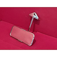 Interior Rear View Mirror - Stainless Steel Frame - Chromed Stalk   MSA1147