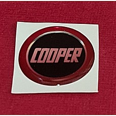 COOPER Stick On Gear Lever Knob Emblem - Self Adhesive  MSA2007