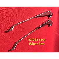 Wiper Arm - Left Crank 5.2mm Bayonet with Wedge Lock Triumph TR2-TR3 107963-SetA