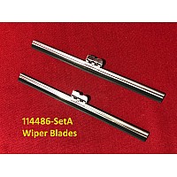 Wiper Blade 8 Inch  - Chrome    Triumph TR2 TR3 TR3A  (Sold as a Pair)  114486-SetA