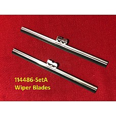 Wiper Blade 8 Inch  - Chrome    Triumph TR2 TR3 TR3A  (Sold as a Pair)  114486-SetA
