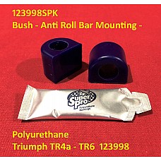 Bush - Anti Roll Bar Mounting - Polyurethane -  Triumph TR4a - TR6  123998SPK