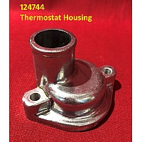 Thermostat Cover With Outlet - Triumph TR2 - TR4a  124744
