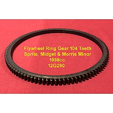 Flywheel Ring Gear - Sprite & Midget & Morris Minor 1098cc. 12G290