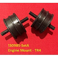 Engine Mounting - Front - Round Type - Triumph TR4   (sold as a pair)   130985-SetA 