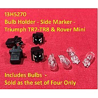 Bulb Holder - Side Marker - Triumph TR7-TR8 & Rover Mini Instrument  (Sold as Set 4)    13H5270