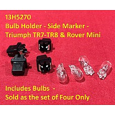 Bulb Holder - Side Marker - Triumph TR7-TR8 & Rover Mini Instrument  (Sold as Set 4)    13H5270