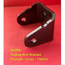 Support Bracket Trailing Arm  - Inner - 1 Notch  Triumph TR4a - TR6   141399