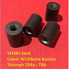 Bush - Inner Lower Wishbone - Rubber  Triumph TR4a - TR6  (Sold as a set of Four)   141481-SetA