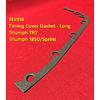 Gasket - Timing Cover to Block - Long - Triumph TR7 and  Triumph Sprint     145916
