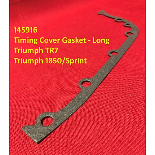Gasket - Timing Cover to Block - Long - Triumph TR7 and  Triumph Sprint     145916