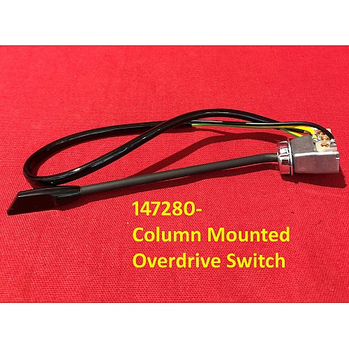 Overdrive Switch Triumph - Column Mounted  - Black    147280