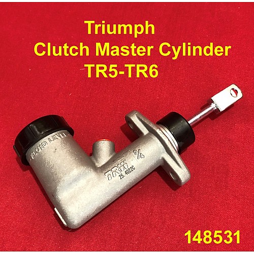 Clutch Master Cylinder - Triumph TR5 &  Triumph TR6 (Body no 50910CP/52951CC)  148531