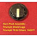 Horn Push Assembly  - Triumph Shield Logo - Triumph TR Herald Spitfire & Others  150277