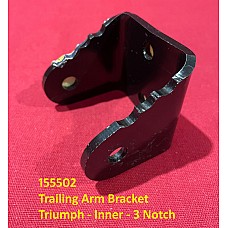 Support Bracket Trailing Arm  - Inner - 3 Notch  Triumph TR4a - TR6   155502