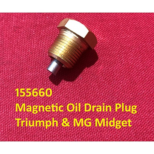 Oil Drain Plug Magnetic - Triumph & MG Midget  155660