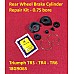 Rear Wheel Brake Cylinder Repair Kit - 0.75 bore - Triumph TR3 - TR4 - TR6   18G9065