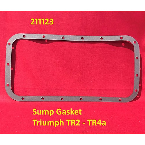 Gasket - Sump - Triumph TR2 - TR4a  4 Cylinder Engines    211123
