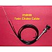 Choke Cable Dual Cable Assembly - Pictorial Type Knob - Triumph  214888