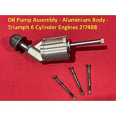 Oil Pump Assembly - Aluminium Body -  Triumph 6 Cylinder Engines 217488
