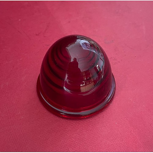 Lucas L594 Style Red Glass  Stop Light Brake Light Tail Light Lens  37H5531Z