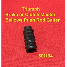 Triumph Brake or Clutch Master Bellows Push Rod  Gaiter TR2 - TR4a  501194