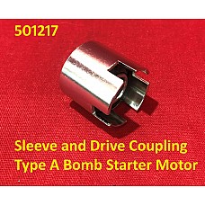 Starter Motor A Type Bomb - Sleeve and Drive Coupling - Triumph TR2 - TR3a 501217