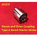 Starter Motor A Type Bomb - Sleeve and Drive Coupling - Triumph TR2 - TR3a 501217